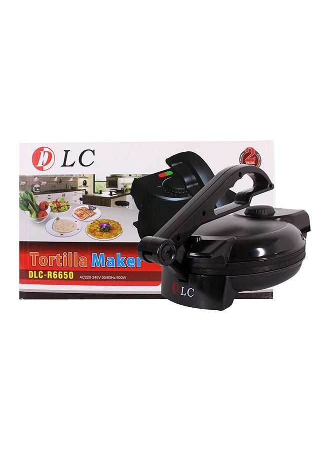 D L C Tortilla And Roti Maker 500.0 ml 900.0 W DLC-R6650 Black - Image 4